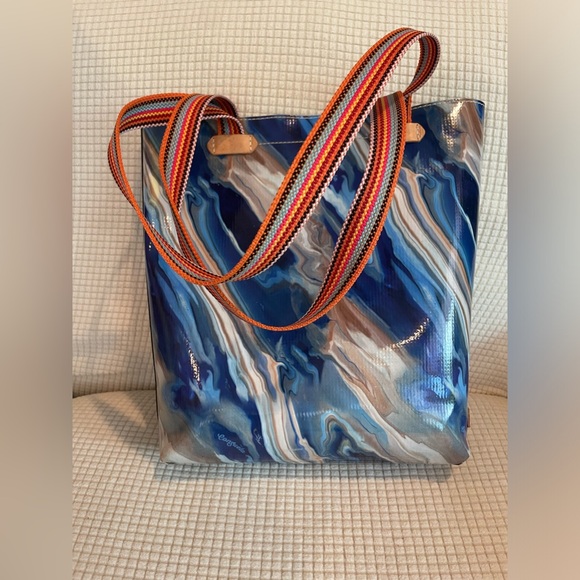 Consuela Handbags - Consuela Everyday Tote Dylan Blue Swirl Retired